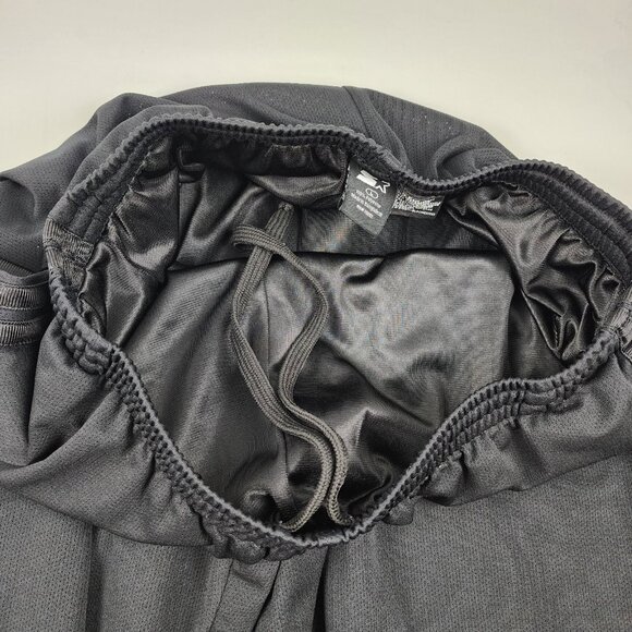 Starter Pants Mens Large Black Vintage Ankle Snap Sweatpants (32x32) - Picture 5 of 10